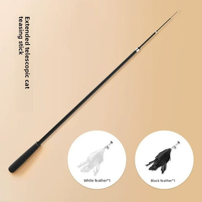 Feather Teaser Wand for Cats