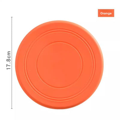 Pet toy bite-resistant training saucer