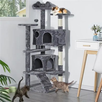 Large Cats House Tree