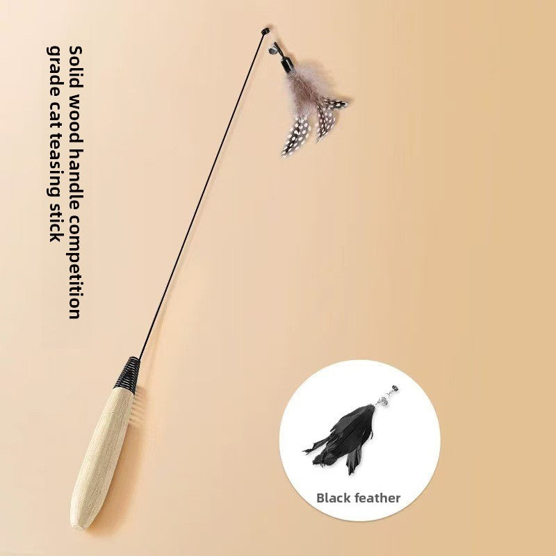 Feather Teaser Wand for Cats