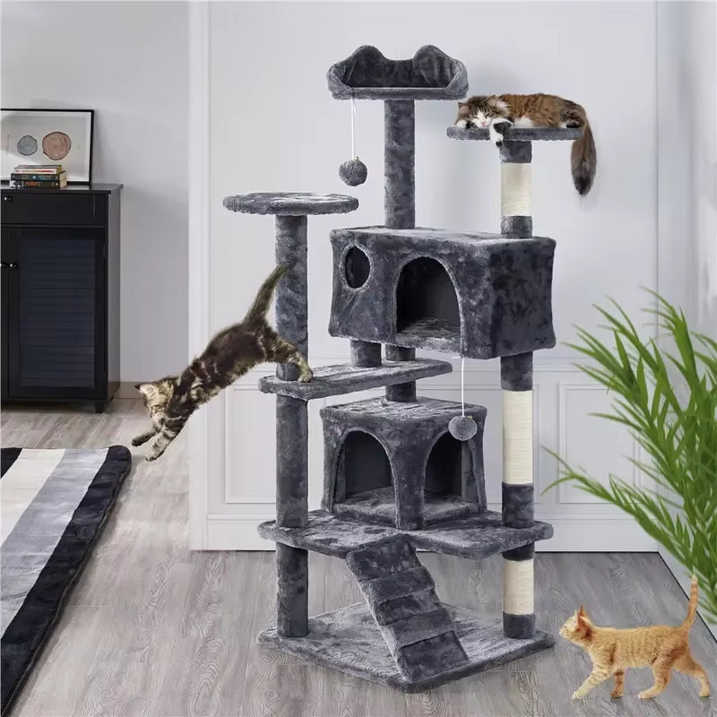Large Cats House Tree