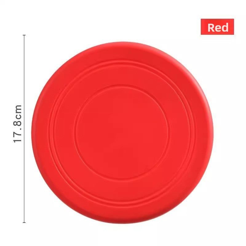 Pet toy bite-resistant training saucer