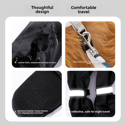 Waterproof Dog Shoes with Anti-Slip Design