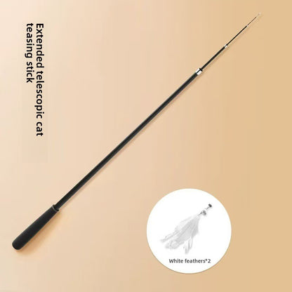 Feather Teaser Wand for Cats