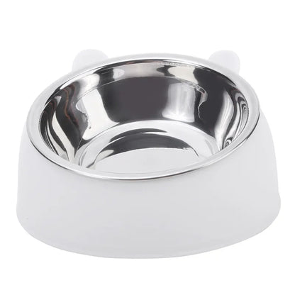  Inclined Kitten Puppy Food Feeding Bowls