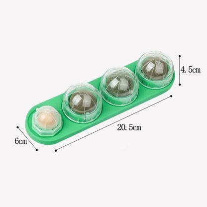 4 in 1 Rotating Catnip Silver Vine Ball 