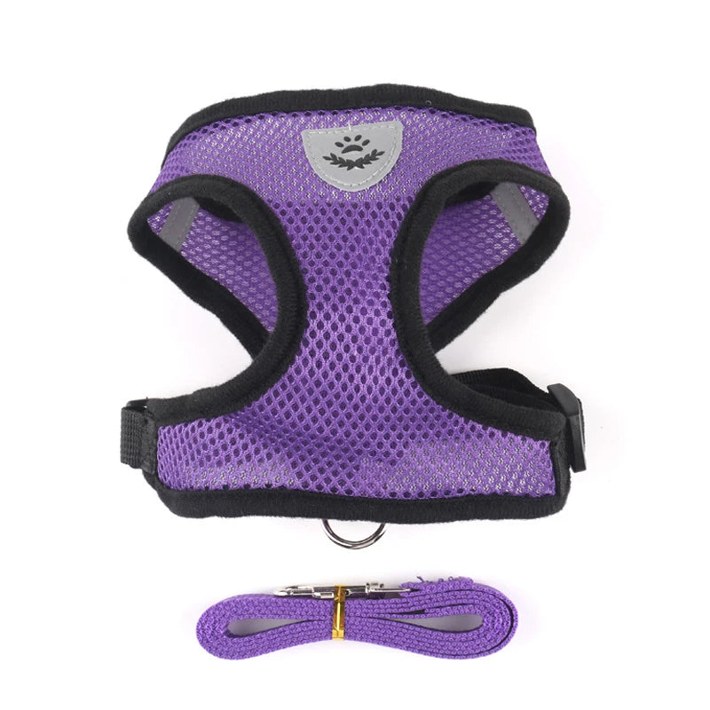  Puppy Harness Adjustable Vest