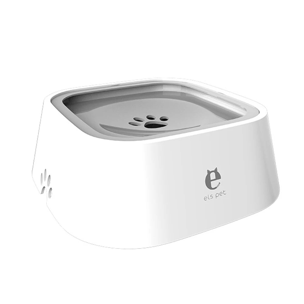  Dog Drinking Water Floating Bowl Non-Wetting 