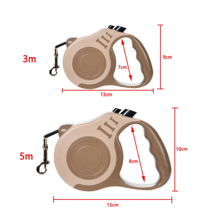 3 Meters 5 Meter Retractable Pet Dog Leash 