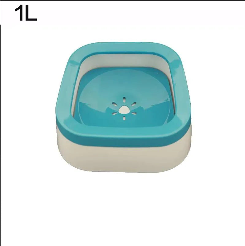  Dog Drinking Water Floating Bowl Non-Wetting 