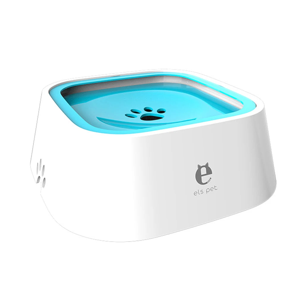  Dog Drinking Water Floating Bowl Non-Wetting 