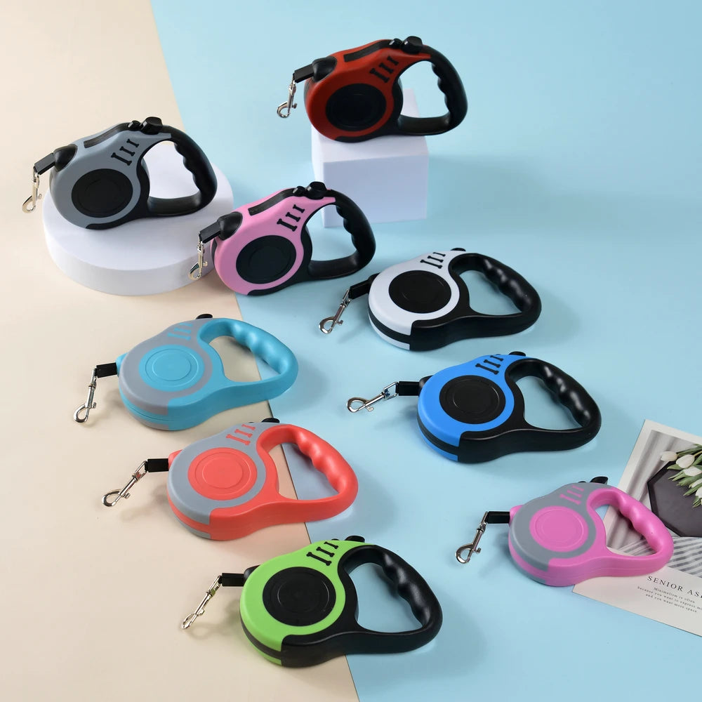 3 Meters 5 Meter Retractable Pet Dog Leash 