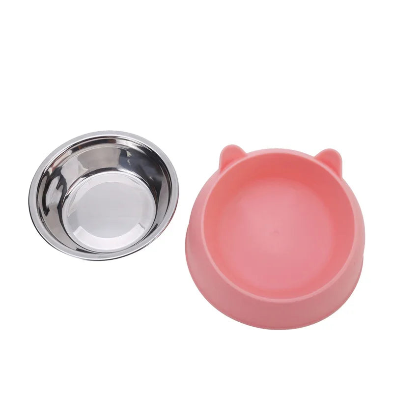  Inclined Kitten Puppy Food Feeding Bowls