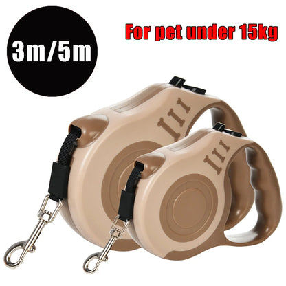 3 Meters 5 Meter Retractable Pet Dog Leash 