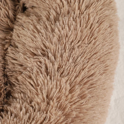 Fluffy Dog and Cats Bed Winter  Basket