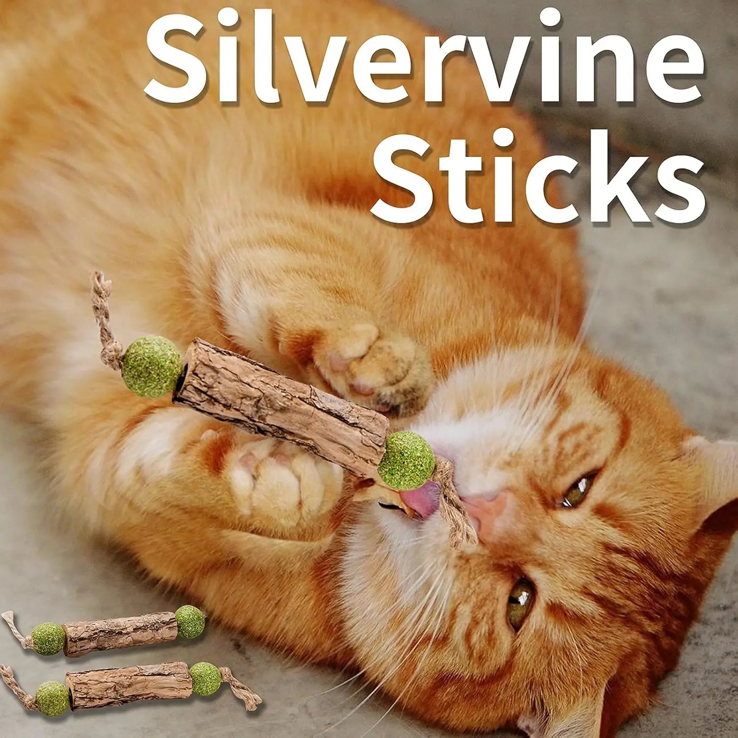 1Pc Cat Cleaning Teeth Pure Natural Catnip