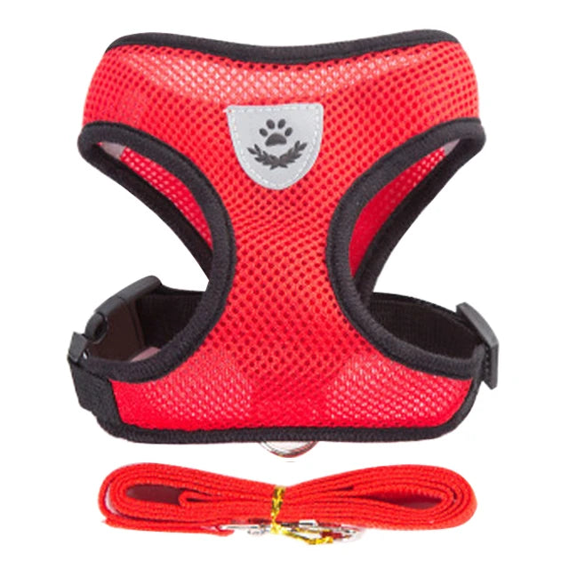  Puppy Harness Adjustable Vest