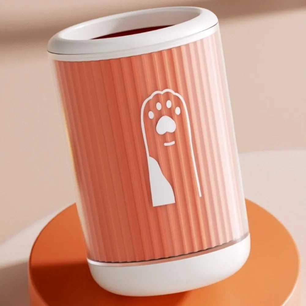Automatic Pet Foot-Washing Cup Detachable Soft Dog Foot Cleaning Cup Quick Wash Portable Paw Cleaner Device Pet Beauty