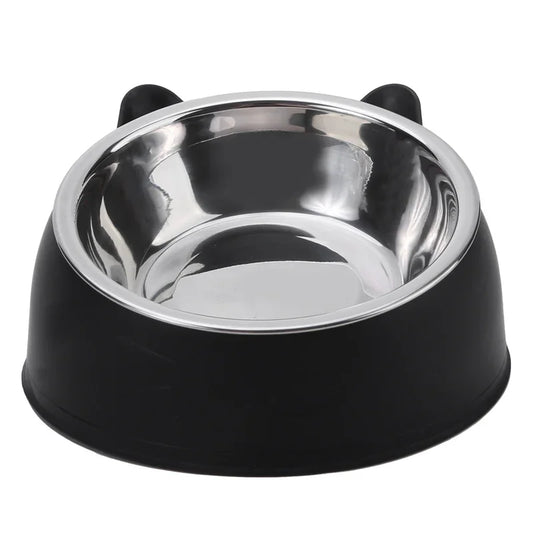  Inclined Kitten Puppy Food Feeding Bowls