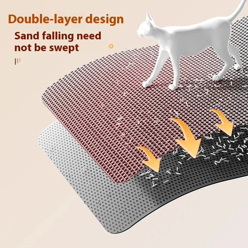 Extra Large Cat Litter Mat Heavy Duty Waterproof