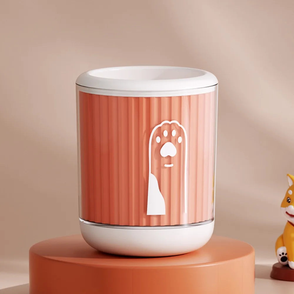Automatic Pet Foot-Washing Cup Detachable Soft Dog Foot Cleaning Cup Quick Wash Portable Paw Cleaner Device Pet Beauty