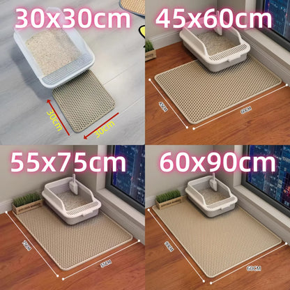 Extra Large Cat Litter Mat Heavy Duty Waterproof