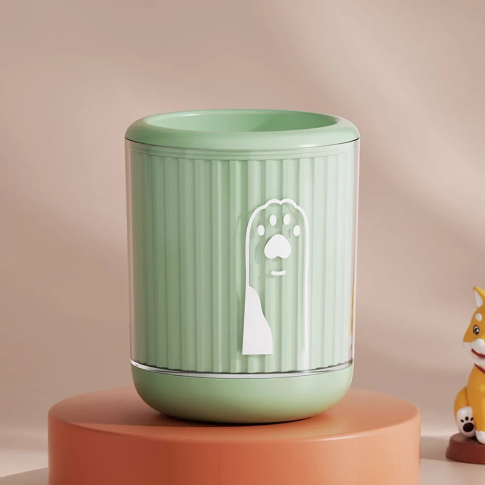 Automatic Pet Foot-Washing Cup Detachable Soft Dog Foot Cleaning Cup Quick Wash Portable Paw Cleaner Device Pet Beauty