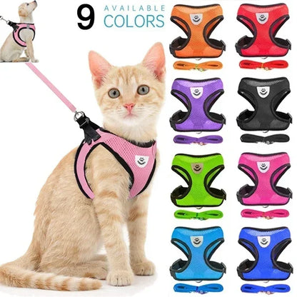  Puppy Harness Adjustable Vest