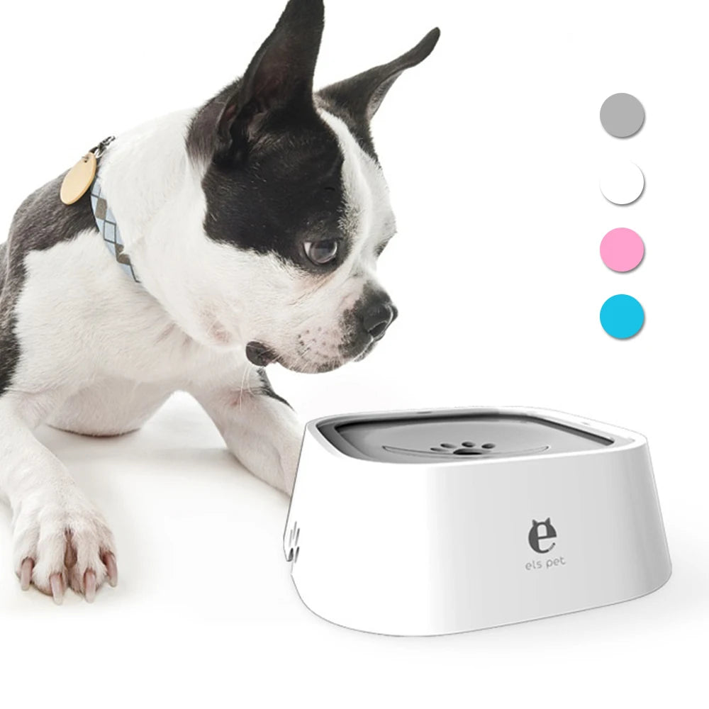  Dog Drinking Water Floating Bowl Non-Wetting 