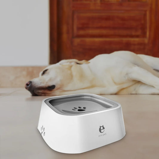  Dog Drinking Water Floating Bowl Non-Wetting 