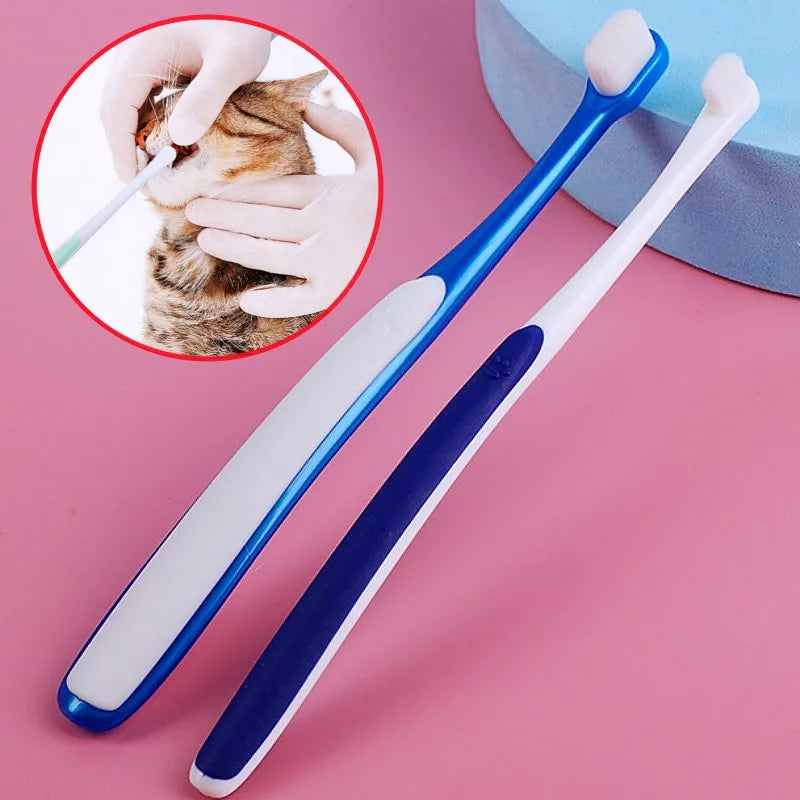Mini Head Pet Toothbrush Soft Hair