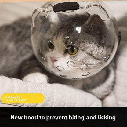 Adjustable Pet Safety Collar for Grooming