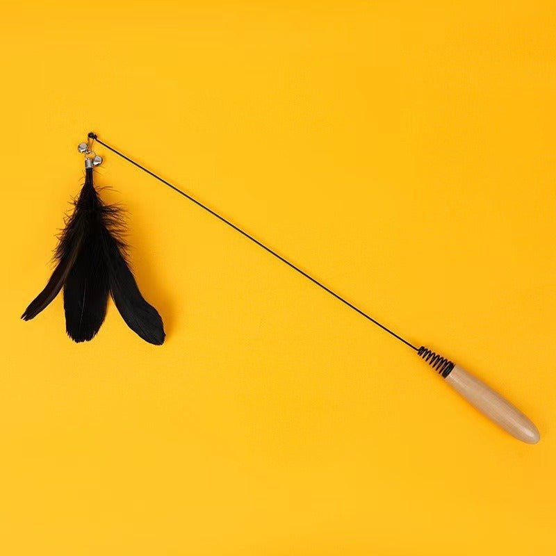 Feather Teaser Wand for Cats