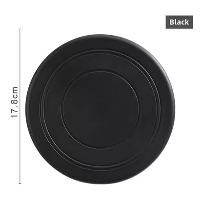 Pet toy bite-resistant training saucer
