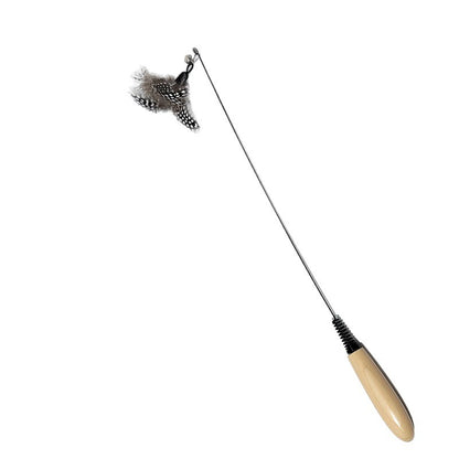 Feather Teaser Wand for Cats