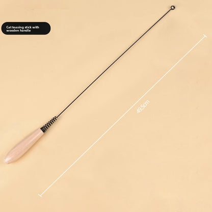 Feather Teaser Wand for Cats