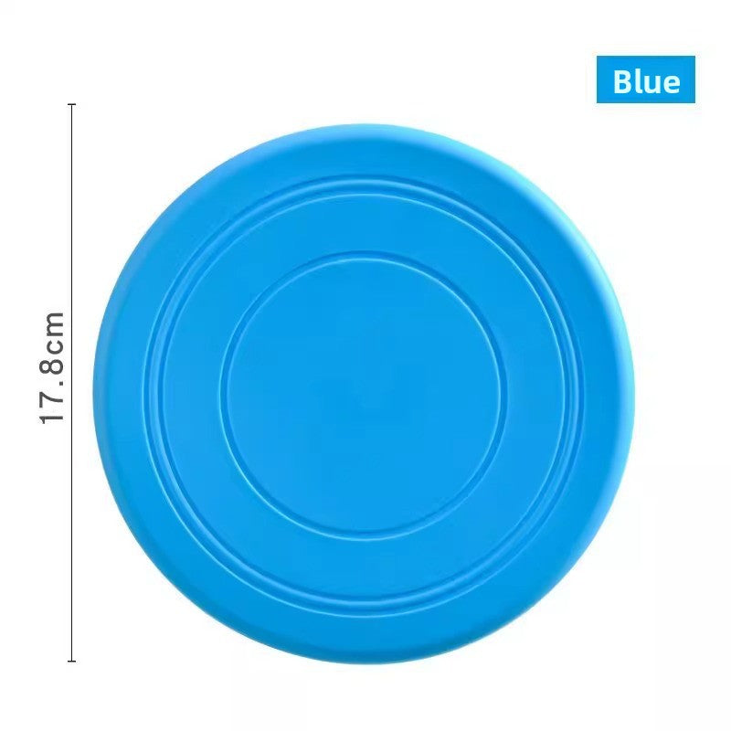 Pet toy bite-resistant training saucer