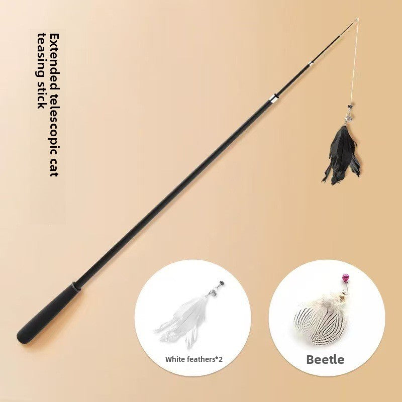Feather Teaser Wand for Cats