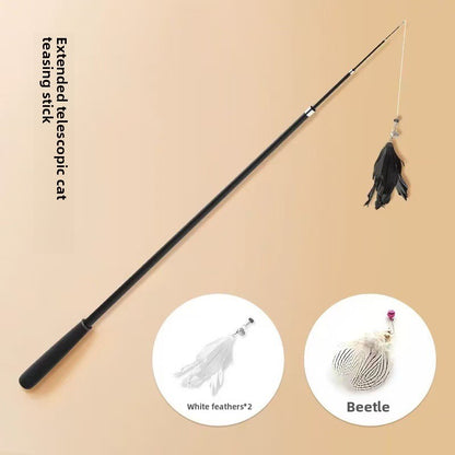 Feather Teaser Wand for Cats