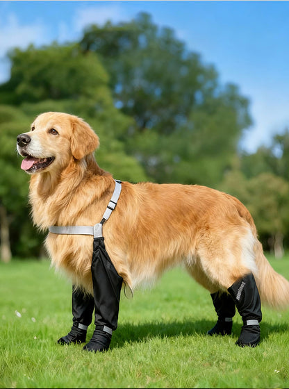 Waterproof Dog Shoes with Anti-Slip Design