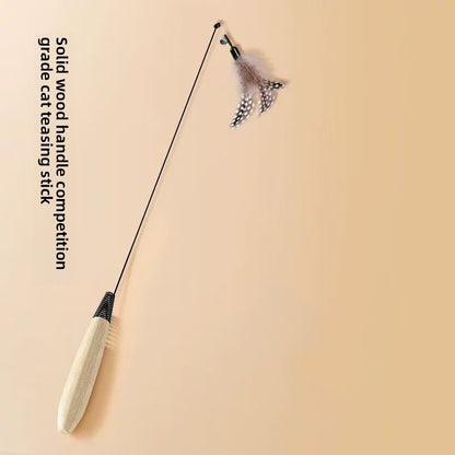 Feather Teaser Wand for Cats
