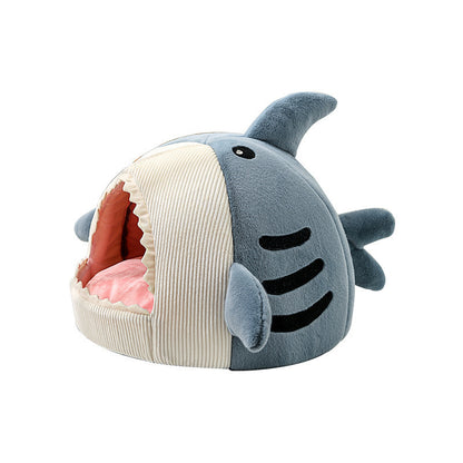 Shark cat nest